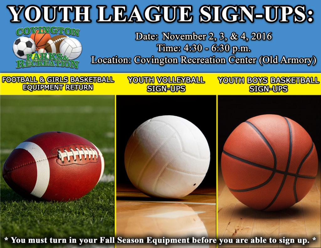 youth-league-sign-ups - Covington City