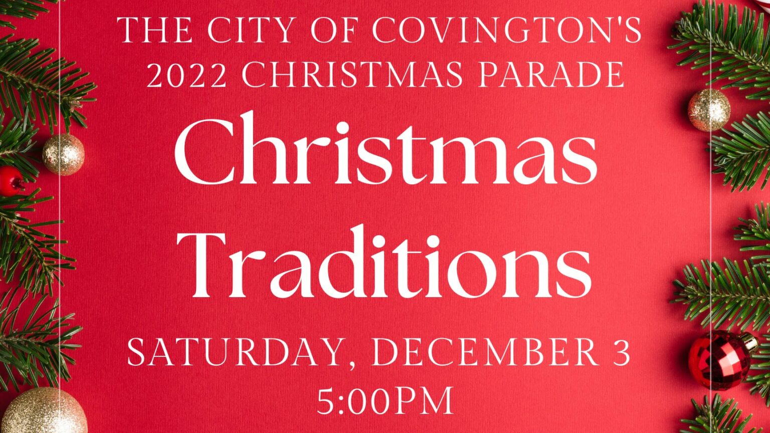 2022 Christmas Parade Covington City